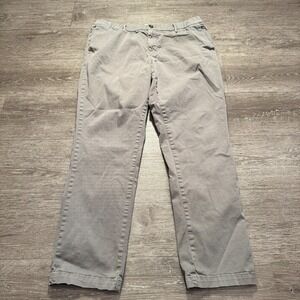 Bear Bottom Jogger Pants Mens XL Gray Chino Elastic Waist Lounge Casual 34x30